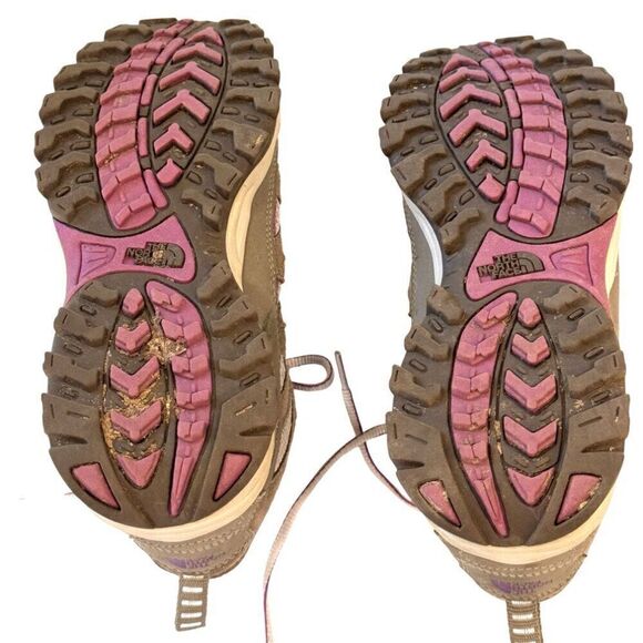 Women's The North Face High Top Hiking Boots with Ankle Support GUC Sz 7.5 - Picture 9 of 10